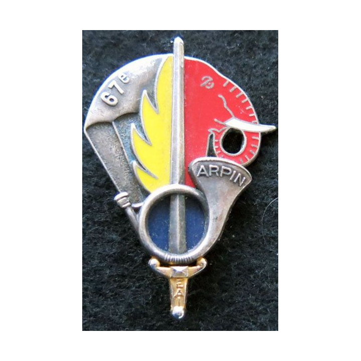 PROMOTION ESOA EAI : insigne métallique de la promotion ARPIN (1980) Fraisse Paris