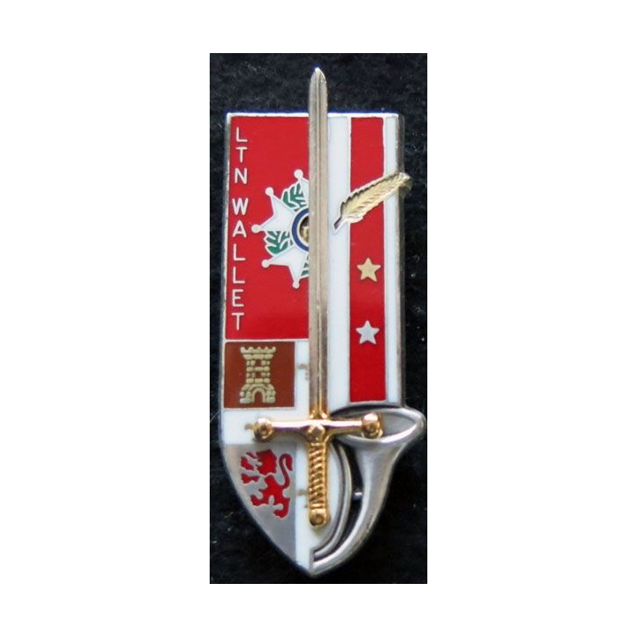 PROMOTION EOR COET : LIEUTENANT WALLET de fabrication Balme G. 3922