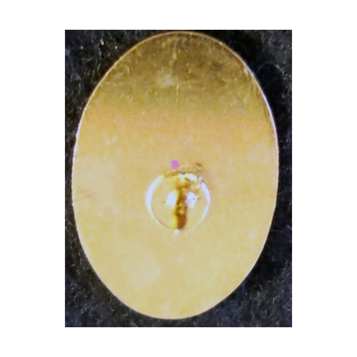 Pin's métallique verni  avec les boulangers protégez les enfants de 22 mm