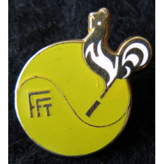 FFT : pin's de la fédération française de Tennis de fabrication Arthus Bertrand
