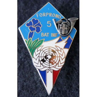 13° BCA : 13° Bataillon de chasseurs alpins BATINF 5 de la FORPRONU Arthus Bertrant Paris N° 0341