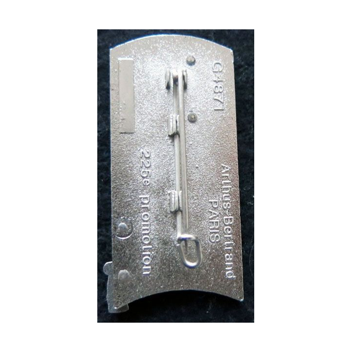 PROMOTION ENSOA : insigne de promotion ADJ DIEME de fabrication Arthus Bertrand G. 4871
