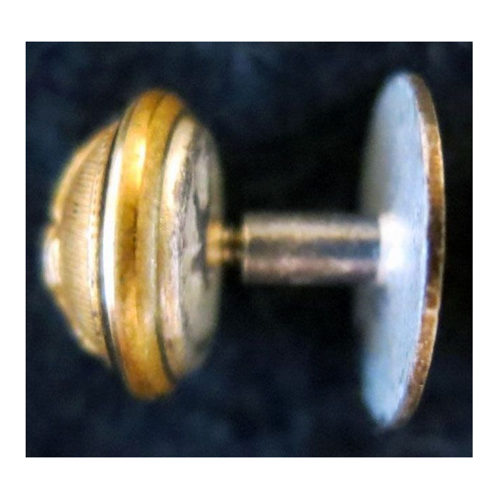 bouton de plastron du génie de cérémonie sur vis