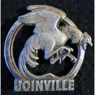 INSIGNE DE BÉRET : insigne de béret  du bataillon de Joinville de fabrication Drago Paris G. 1357