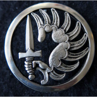 INSIGNE DE BÉRET : insigne de béret des régiments des troupes aéroportées et de chasseurs parachutistes Coinderoux( CL01)