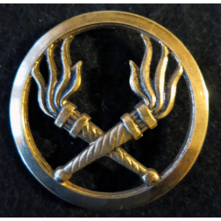 INSIGNE DE BÉRET SEA : Insigne de béret du Service des Essences de fabrication Beraudy-Vaure