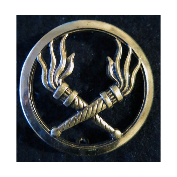 INSIGNE DE BÉRET SEA : Insigne de béret du Service des Essences de fabrication Beraudy-Vaure