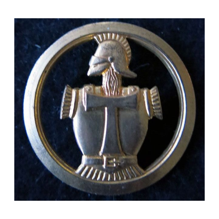 INSIGNE DE BÉRET : insigne de béret des transmissions de fabrication Drago Paris