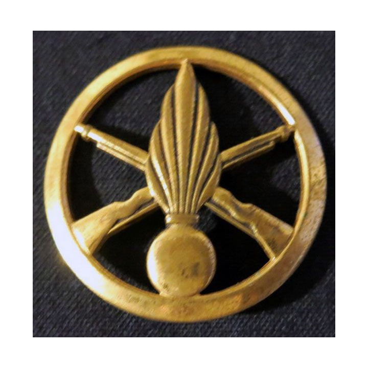 INSIGNE DE BÉRET : insigne de béret de l'infanterie de fabrication L. Bichet