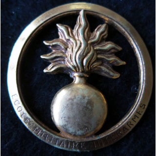 INSIGNE DE BÉRET : insigne de béret de l'école militaire interarmes fabrication Beraudy