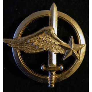 INSIGNE DE BÉRET : Insigne de béret des commandos de l'air de fabrication Drago Noisiel