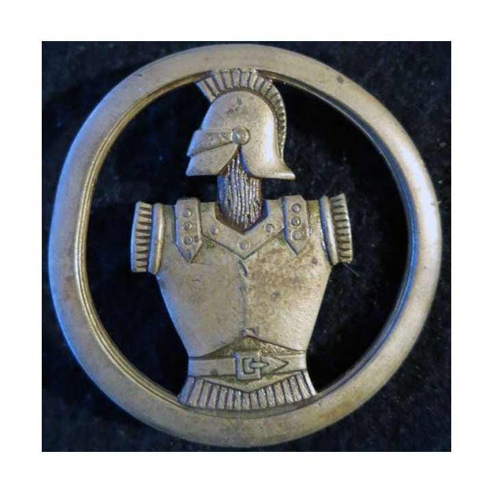 INSIGNE DE BÉRET GÉNIE : insigne de béret du Génie de fabrication Coinderoux Paris