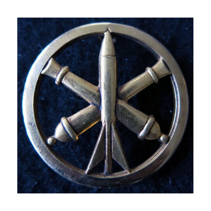 INSIGNE DE BÉRET : insigne béret de l'Artillerie de fabrication Beraudy-Vaure