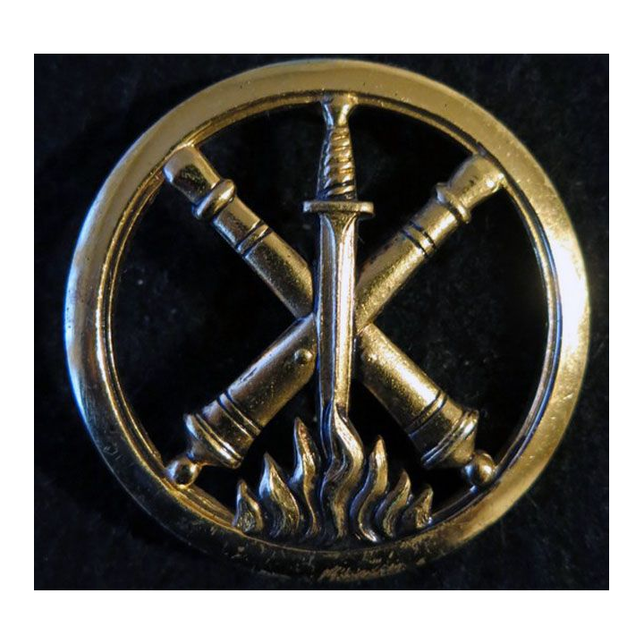 INSIGNE DE BÉRET : insigne béret de l'Armement de fabrication L. Bichet