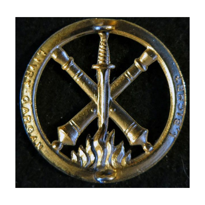 INSIGNE DE BÉRET : insigne béret de l'Armement de fabrication L. Bichet