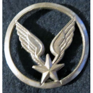 INSIGNE DE BÉRET : insigne de béret de l'aviation légère de l'armée de terre ALAT Béraudy-Vaure bronze