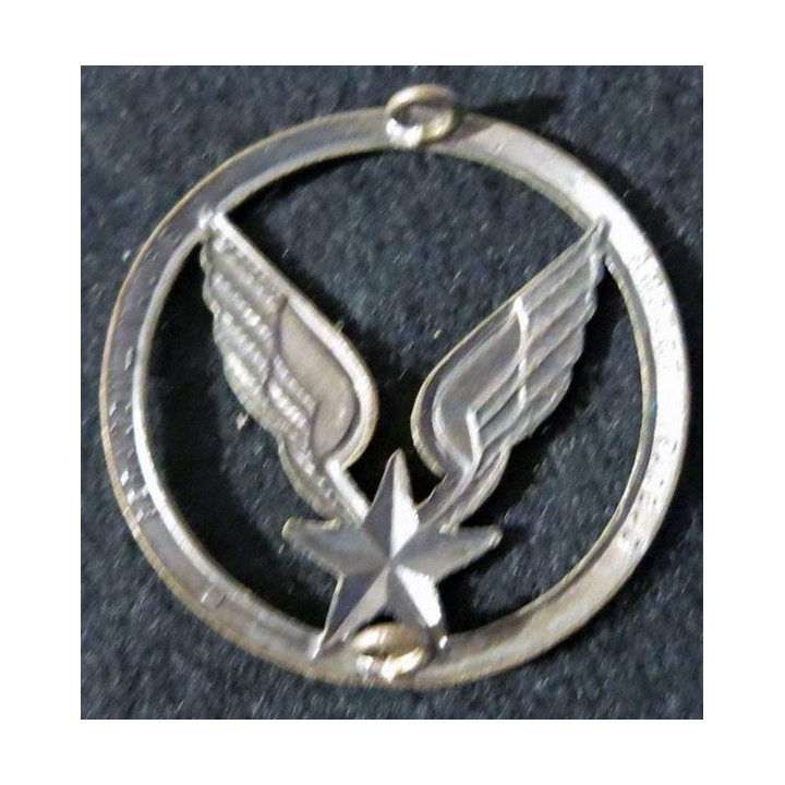 INSIGNE DE BÉRET : insigne de béret de l'aviation légère de l'armée de terre ALAT Béraudy-Vaure bronze