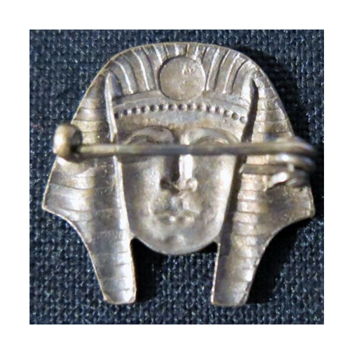 BREVET INTERPRÈTE : Insigne métallique de brevet d'interprète militaire en métal bronzé embouti