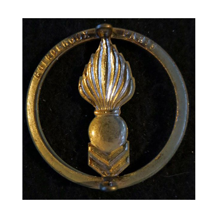 INSIGNE DE BÉRET CTA : insigne de béret du corps technique et administratif doré de fabrication Coinderoux