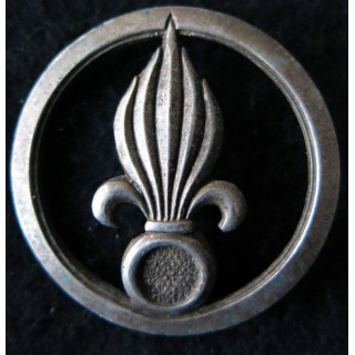 INSIGNE DE BÉRET LÉGION : insigne de béret de cavalerie de la légion étrangère de fabrication Drago Paris