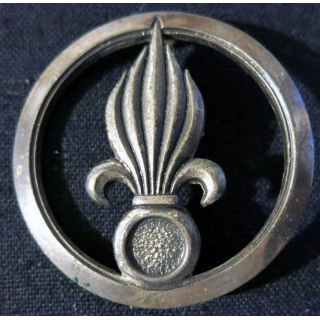 INSIGNE DE BÉRET LÉGION : insigne de béret de cavalerie de la légion étrangère de fabrication Drago Romainville G. 1772
