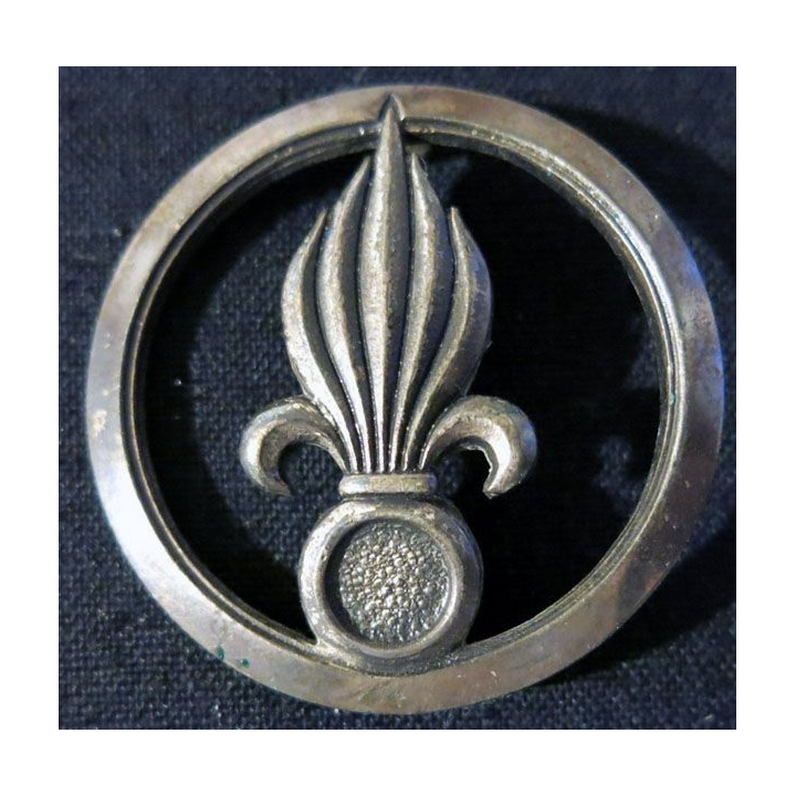 INSIGNE DE BÉRET LÉGION : insigne de béret de cavalerie de la légion étrangère de fabrication Drago Romainville G. 1772
