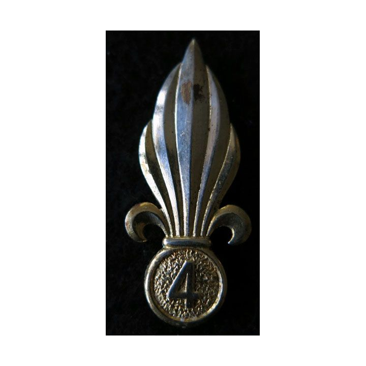 INSIGNE DE BÉRET 5° REI : insigne de béret du 5° régiment étranger d'infanterie de fabrication Drago Paris
