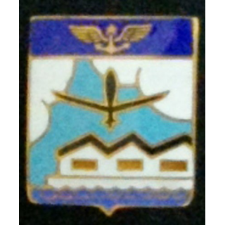 insigne métallique de l'escadrille de réception et de convoyage