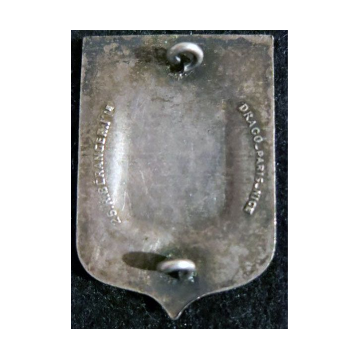 6° RI : 6° régiment d'infanterie de fabrication Drago Béranger peint dos lisse embouti