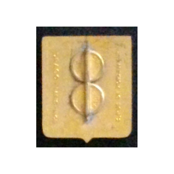 insigne métallique de l'escadrille de réception et de convoyage de fabrication Drago Romainville