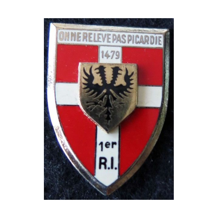 1° RI : 1° régiment d'infanterie de fabrication Drago Paris G. 2118 de 1968