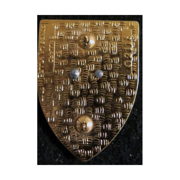1° RI : 1° régiment d'infanterie de fabrication Ballard G. 2118 insigne chef de corps