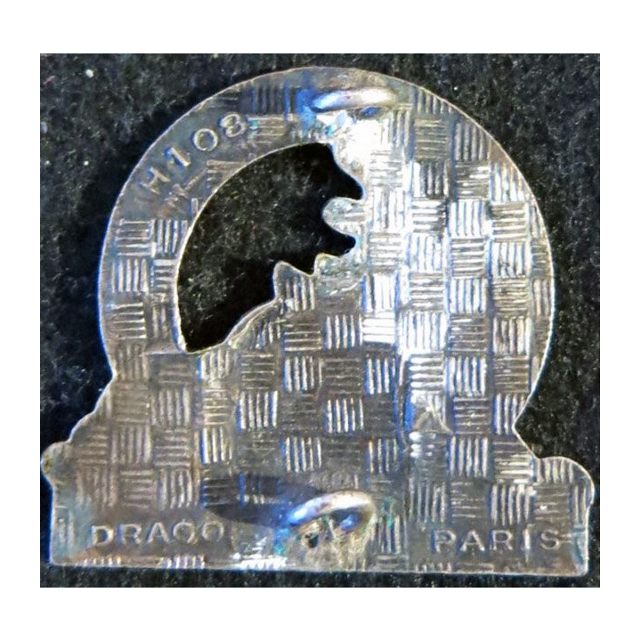 1° RIM : 1° régiment d'infanterie motorisé de fabrication Drago Paris H. 108 émail de 1958