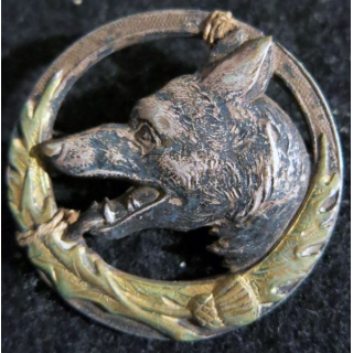 167° RIF : insigne métallique du 167° régiment d''infanterie de forteresse 34 mm embouti