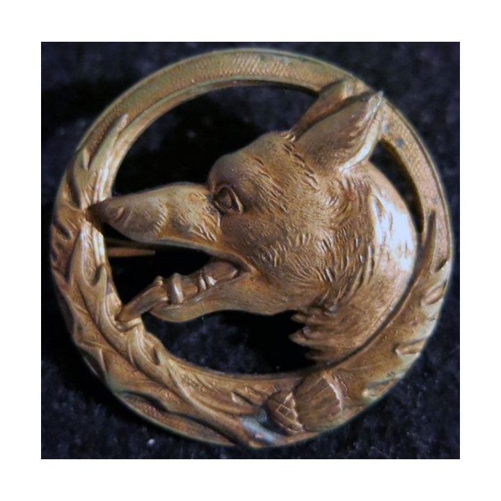 167° RIF : insigne métallique du 167° régiment d''infanterie de forteresse 34 mm embouti