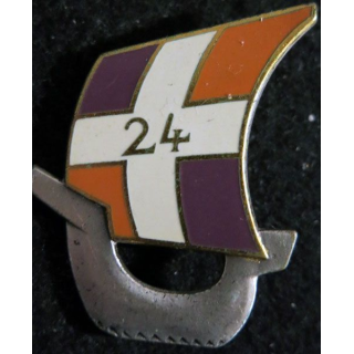 24° RID : 24° régiment d'infanterie divisionnaire de fabrication Arthus Bertrand Paris G. 2384