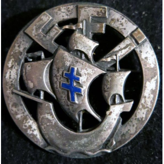 10° DI FFI : 10° division infanterie FFI  de fabrication Klein & Quenzer en émail