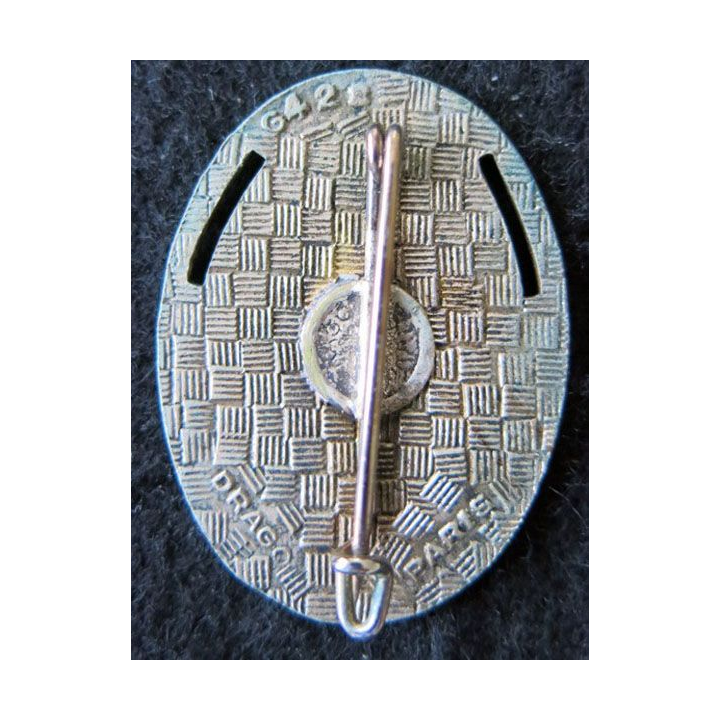 117° RI : insigne métallique du 117° régiment d'infanterie de fabrication Drago Paris G. 428