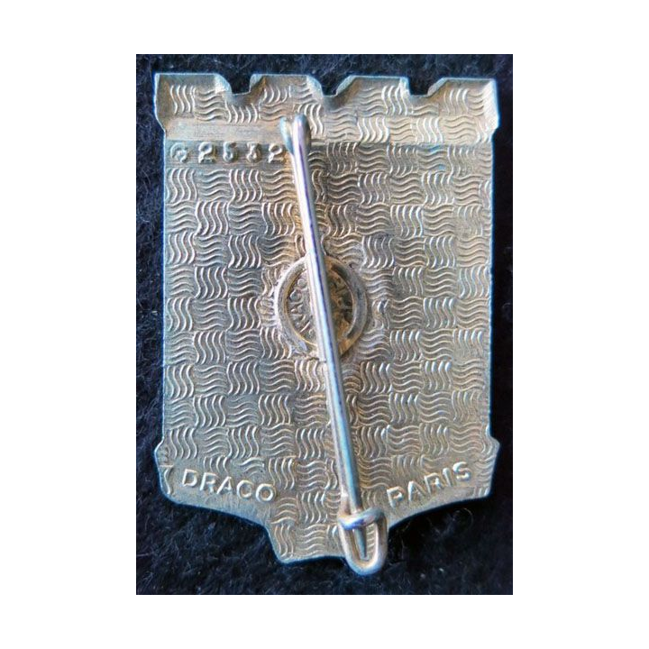 128° RID : insigne du 128° régiment d'infanterie divisionnaire de fabrication Drago Paris G. 2532