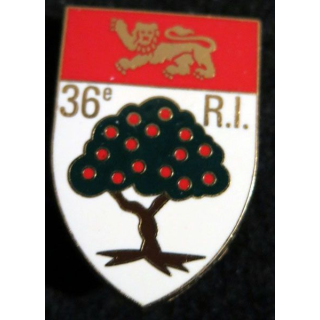 36° RI : 36° régiment d'infanterie de fabrication Delsart Sens