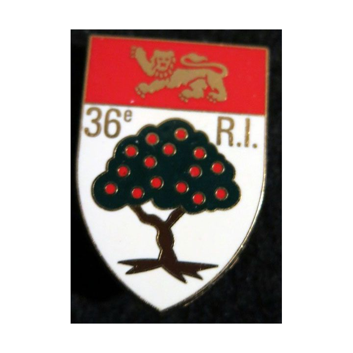 36° RI : 36° régiment d'infanterie de fabrication Delsart Sens