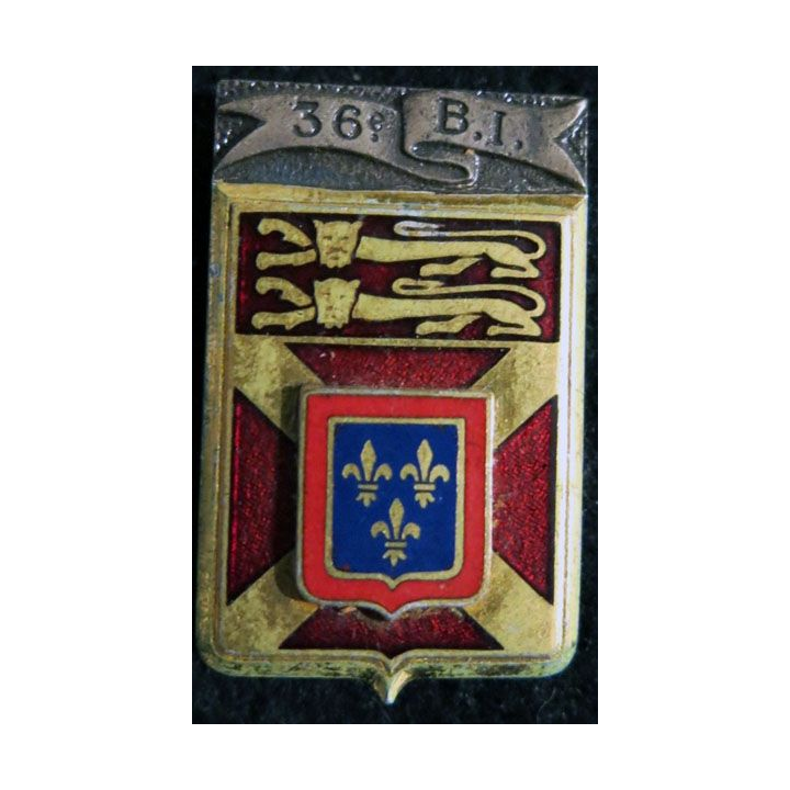36° BI : 36° bataillon d'infanterie de fabrication Drago Paris G. 1785