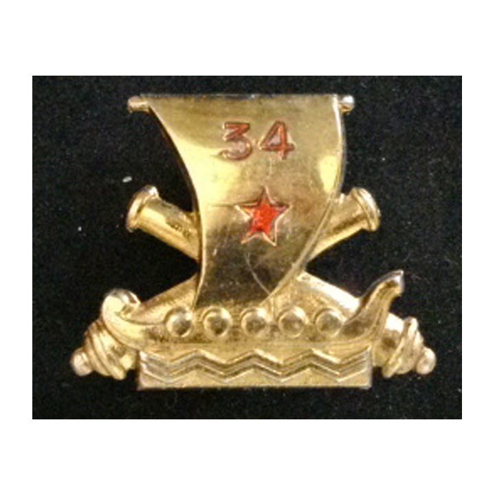 34° RA : 34° RÉGIMENT D'ARTILLERIE