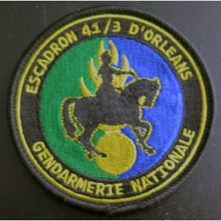 Escadron 41/3 d'Orléans de la gendarmerie nationale sur scratch