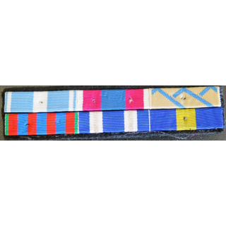 Barrettes de rappel de 6 décorations opérations OTAN 