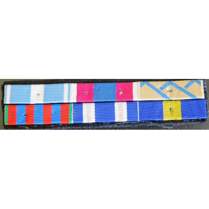 Barrettes de rappel de 6 décorations opérations OTAN 