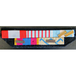 Barrettes de rappel de 5 décorations opérations Rwanda et RCA