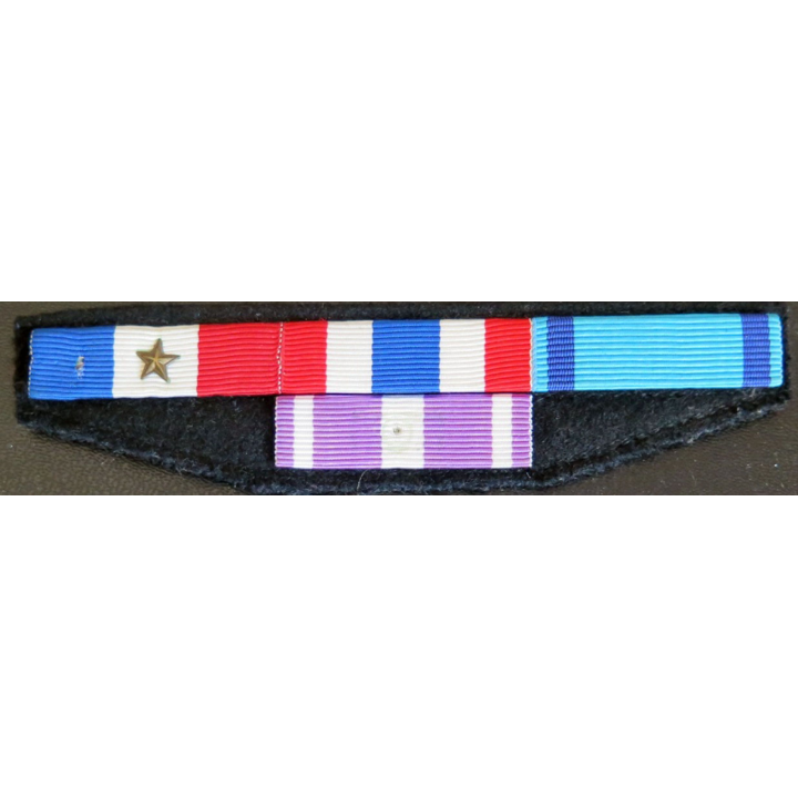 Barrettes de rappel de 4 décorations police nationale