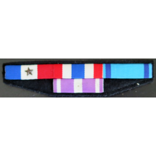 Barrettes de rappel de 4 décorations police nationale