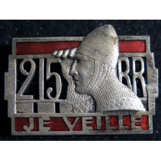 215° RR : 215° régiment régional de fabrication Schaeffer en émail